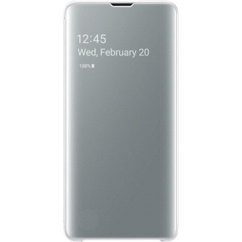 Samsung Clear View Cover White pro G973 Galaxy S10 (EU Blister)